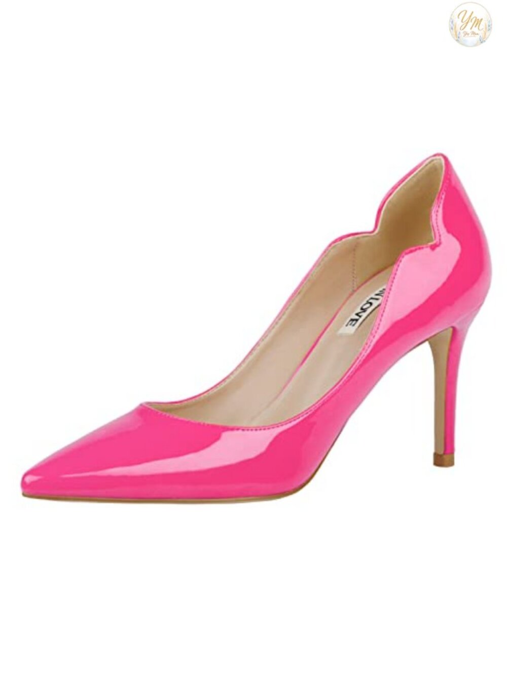 JOY IN LOVE Women's Pointed Toe Stiletto Pumps Heels